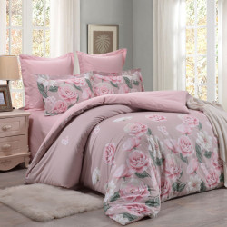 Постельное белье Valtery "C-406", евро, сатин (C-406-1253)