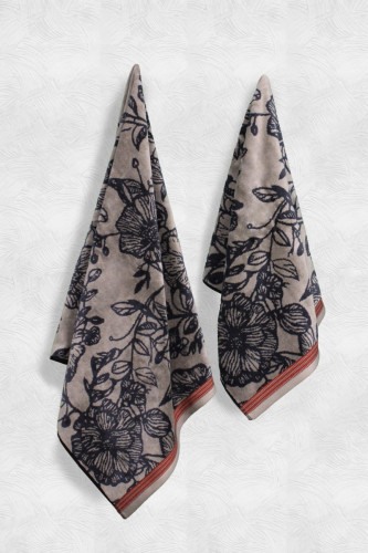 Полотенце Arya Home "Dinis", для ванной, 50x90, махровая ткань (8680943231383)