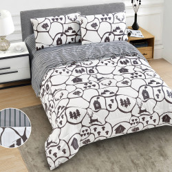 Постельное белье с одеялом Tango (Танго) "De Verano", евро, микросатин (Y400-94 код1175)