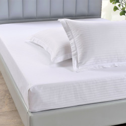 Простыня Valtery "PRST-R-21", 200x200, сатин, на резинке (PRST-R-21-1785)