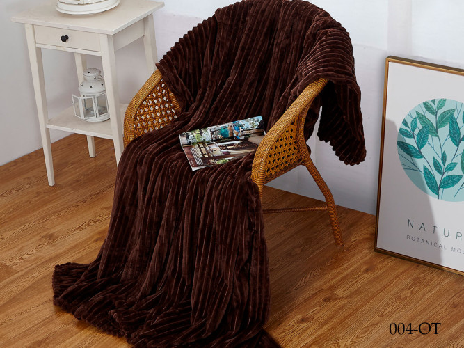 Плед Cleo "ORRIZONTE", 150x200, велсофт (150/004-OT)