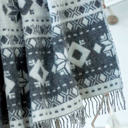 Плед Arya Home "Mirela", 140x200, шерсть (8680943026736)