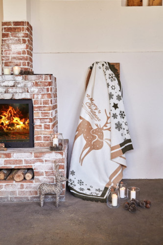 Плед Arya Home "Elves", 200x220, хлопок (8680943220233)