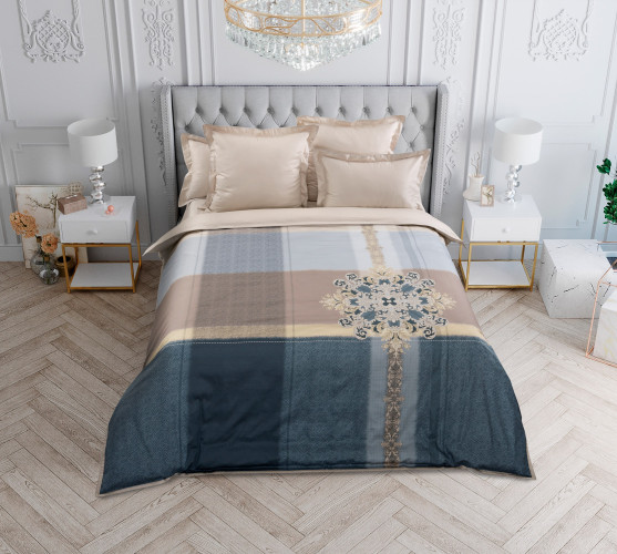 Постельное белье Legends (Текс-Дизайн) "Вечные ценности", 2-спальный, сатин, на молнии (L3323FL22027)