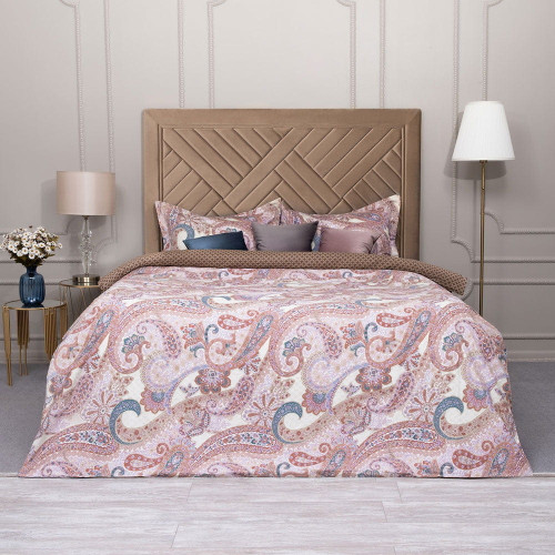 Постельное белье Arya Home "Voleta", евро, сатин (8680943103925)