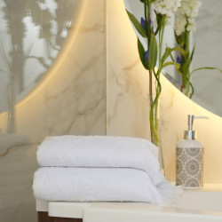 Полотенце Arya Home "Isabel Soft", пляжное, 100x150, махровая ткань (8680943040992)