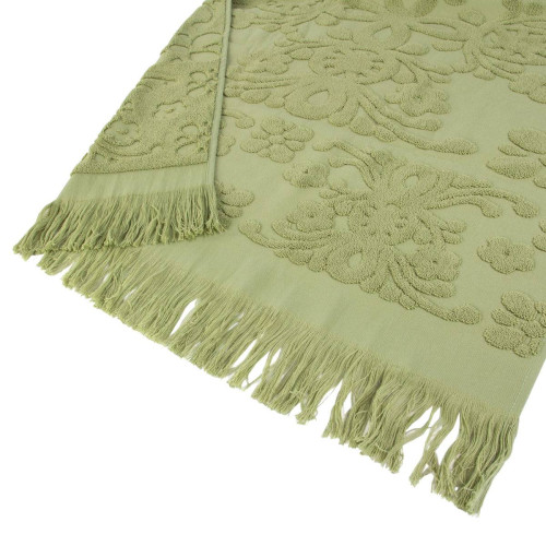 Полотенце Arya Home "Isabel", пляжное, 100x150, махровая ткань (8696422914883)