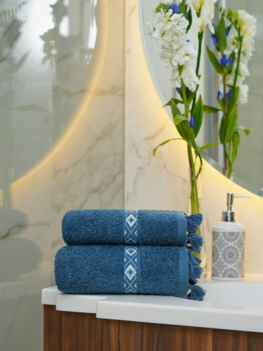 Полотенце Arya Home "Helen", для лица и рук, 50x90, махровая ткань (8680943211200)