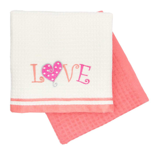 Набор полотенец Arya Home "Tasty A", кухонные, 40x60, махровая ткань, 2 шт (8680943074492)