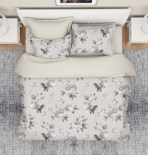 Постельное белье Valtery "RS-422", семейный, сатин (RS-422-1255)