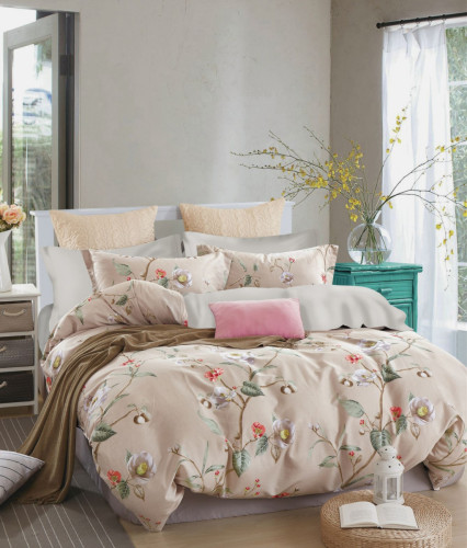 Постельное белье Valtery "CS-43", 1.5-спальный, сатин (CS-43-1249)