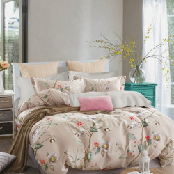 Постельное белье Valtery "CS-43", 1.5-спальный, сатин (CS-43-1249)