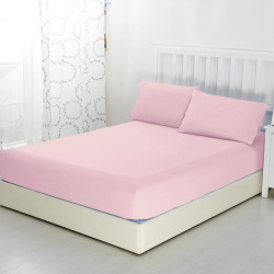 Простыня Текс-Дизайн &quot;Розовый&quot;, 120x200, трикотаж, на резинке (Ш120200роз)