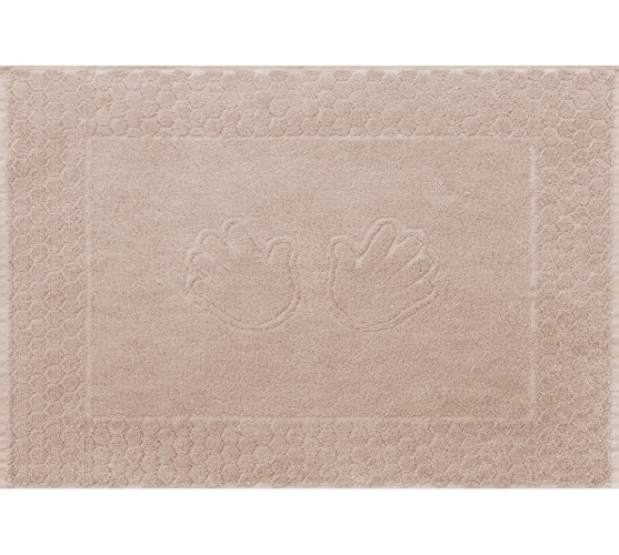 Полотенце Comfort Life (Текс-Дизайн) ""Ручки" Латте", банное, 50x70, махровая ткань (УтРЛт57аи400)