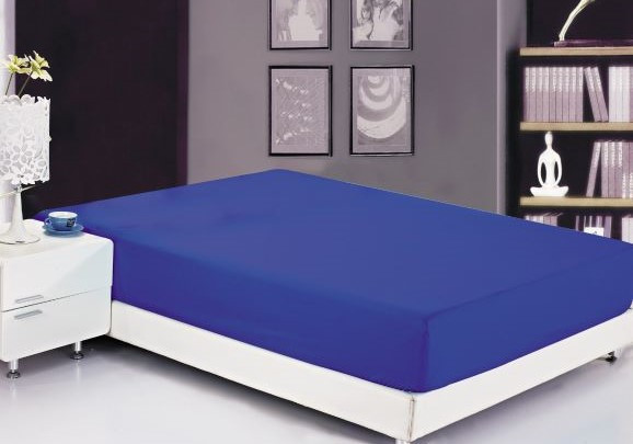 Простыня Valtery "PRC-R-34", 160x200, сатин, на резинке (PRC-R-34-1784)