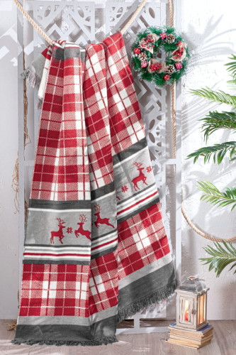 Плед Arya Home "Carols", 200x220, хлопок (8680943220257)