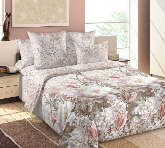 Постельное белье Королевское искушение (Текс-Дизайн) "Айла 3", 1.5-спальный, сатин, на молнии (Н1240661213)