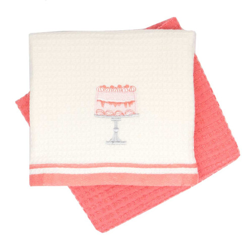 Набор полотенец Arya Home "Tasty B", кухонные, 40x60, махровая ткань, 2 шт (8680943074508)