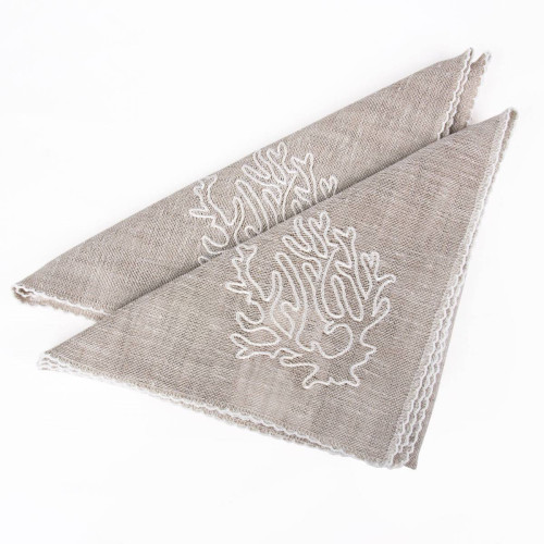 Набор полотенец Arya Home "Coral", кухонные, 40x40, полиэстер, 2 шт (8680943045713)