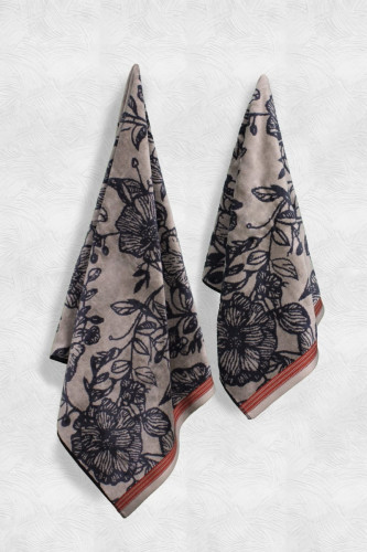 Полотенце Arya Home "Dinis", для ванной, 70x140, махровая ткань (8680943231390)