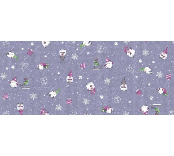 Полотенце вафельное Текс-Дизайн "Гномики 2", кухонное, 47x70, вафельное полотно (ПВ4770206762)