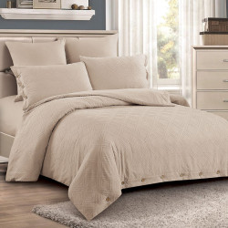 Постельное белье Cleo &quot;Candy Cotton 005-CC&quot;, 2-спальный, сатин-жаккард (21/005-CC)