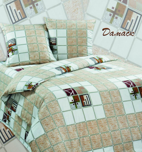 Постельное белье AlViTek (АльВиТек) "Дамаск-ПА", семейный, поплин (АльВиТек-ПA-4-Дамаск)
