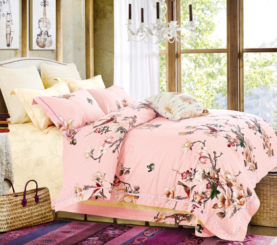 Постельное белье Cristelle (Кристель) "Cristelle Amante", евро, сатин (AM04-121 код1174)