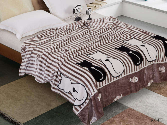 Плед Cleo "CALIFORNIA", 180x200, велсофт (180/168-pf)