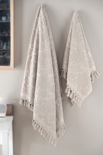 Полотенце Arya Home "Barry", для лица и рук, 50x90, махровая ткань (8680943225672)