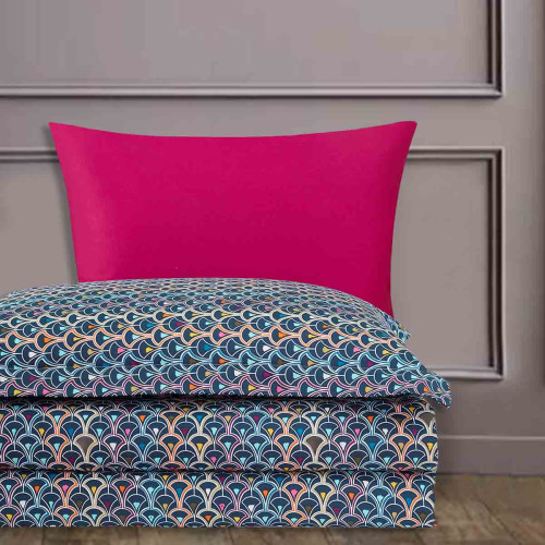 Постельное белье Arya Home "Luis", евро, сатин, печатное (8680943079954)