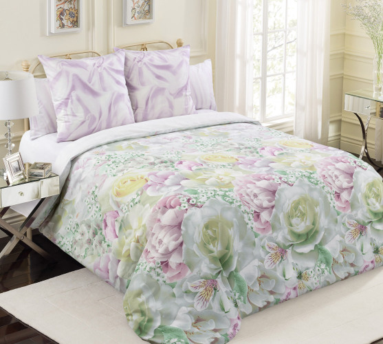 Постельное белье Королевское искушение (Текс-Дизайн) "Знакомство 1", евро, перкаль (4250ПН209691)