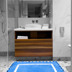 Коврик Arya Home &quot;Pompom&quot;, для ванной, 60x90, хлопок (8680943108500)