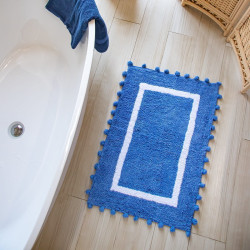Коврик Arya Home &quot;Pompom&quot;, для ванной, 60x90, хлопок (8680943108500)