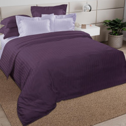 Постельное белье Королевское искушение (Текс-Дизайн) &quot;Ежевичная пастила&quot;, евро макси, страйп-сатин, на молнии (8326WЯ1712)