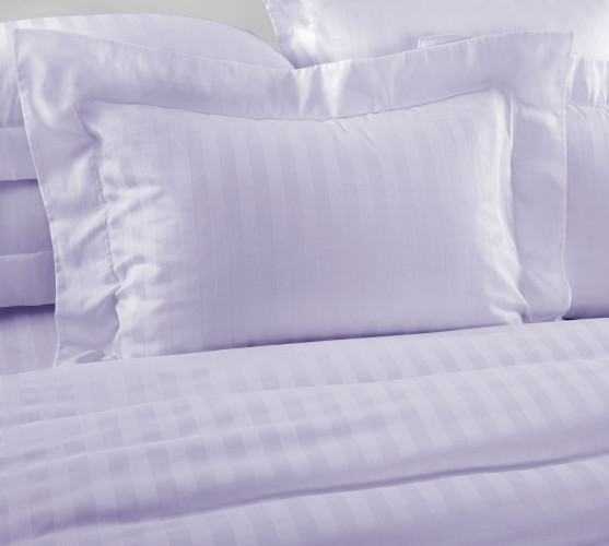 Постельное белье Королевское искушение (Текс-Дизайн) "Ежевичная пастила", евро макси, страйп-сатин, на молнии (8326WЯ1712)