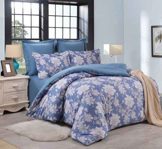 Постельное белье Valtery "C-407", семейный, сатин (C-407-1255)