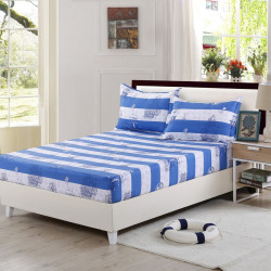 Простыня Valtery "PRPP-14", 80x200, поплин, на резинке (PRPP-14-2267)