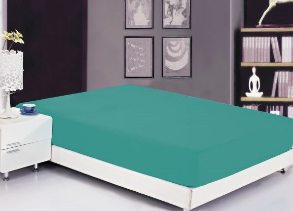 Простыня Valtery "PRC-R-35", 200x200, сатин, на резинке (PRC-R-35-1785)