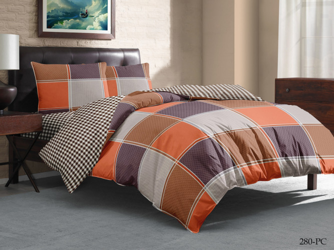 Постельное белье Cleo "Pure Cotton 280-PCE", 1.5-спальный, поплин (15/280-PCE)