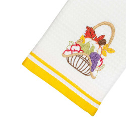 Набор полотенец Arya Home "Provense 2 A", кухонные, 40x60, махровая ткань, 2 шт (8680943074539)