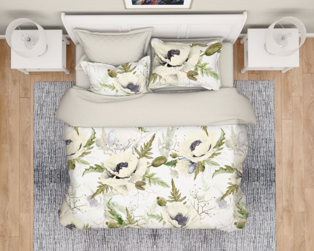 Постельное белье Valtery "RS-423", семейный, сатин (RS-423-1255)