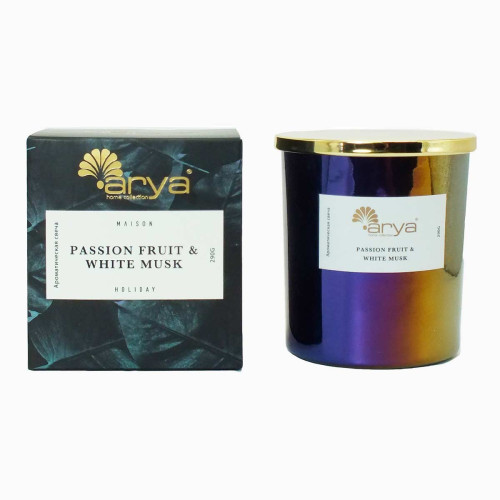 Ароматическая Свеча Arya 290 gr Passion Fruit & White Musk