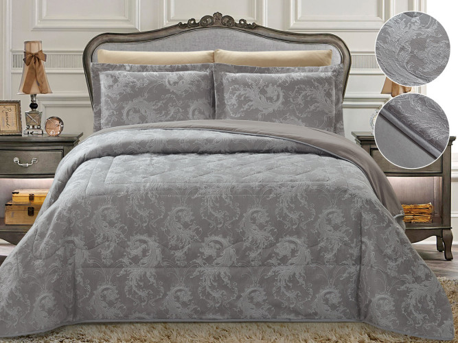 Покрывало Cleo "VERMONT", 220x240, жаккард (220/004-VR)