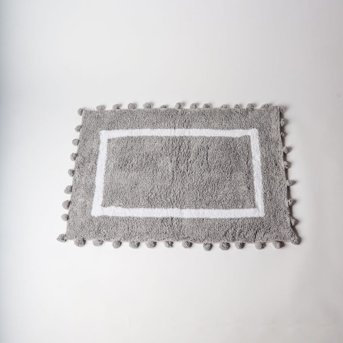 Коврик Arya Home "Pompom", для ванной, 60x90, хлопок (8680943108524)