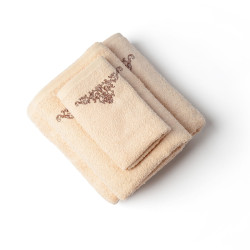 Набор полотенец Arya Home "Flori", подарочные, 30x50, 50x90, 70x140, хлопок, 3 шт (8680943110152)