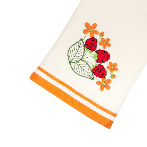 Набор полотенец Arya Home "Summer Buket A", кухонные, 40x60, махровая ткань, 2 шт (8680943074577)