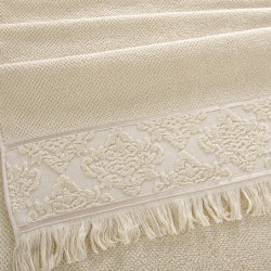 Полотенце Comfort Life (Текс-Дизайн) "Тоскана песочный", для ванной, 100x150, махровая ткань (ТскПс1015500)