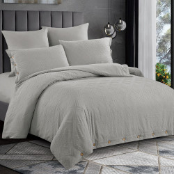 Постельное белье Cleo &quot;Candy Cotton 006-CC&quot;, 2-спальный, сатин-жаккард (21/006-CC)