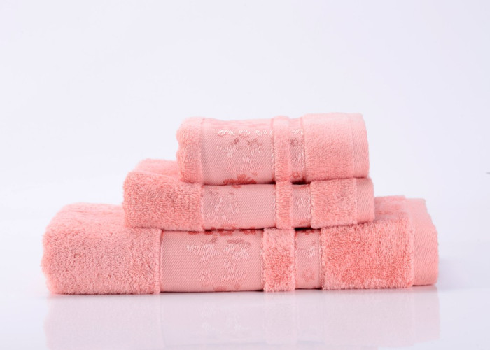 Полотенце Valtery "Emily-2", банное, 70x140, махровая ткань (Emily-2-1998)